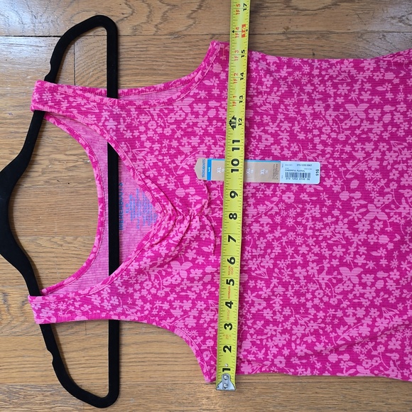 THEREABOUTS BRAND GIRLS PINK FLORAL SUMMER TANK TOP SIZE XL 16 - Picture 6 of 10